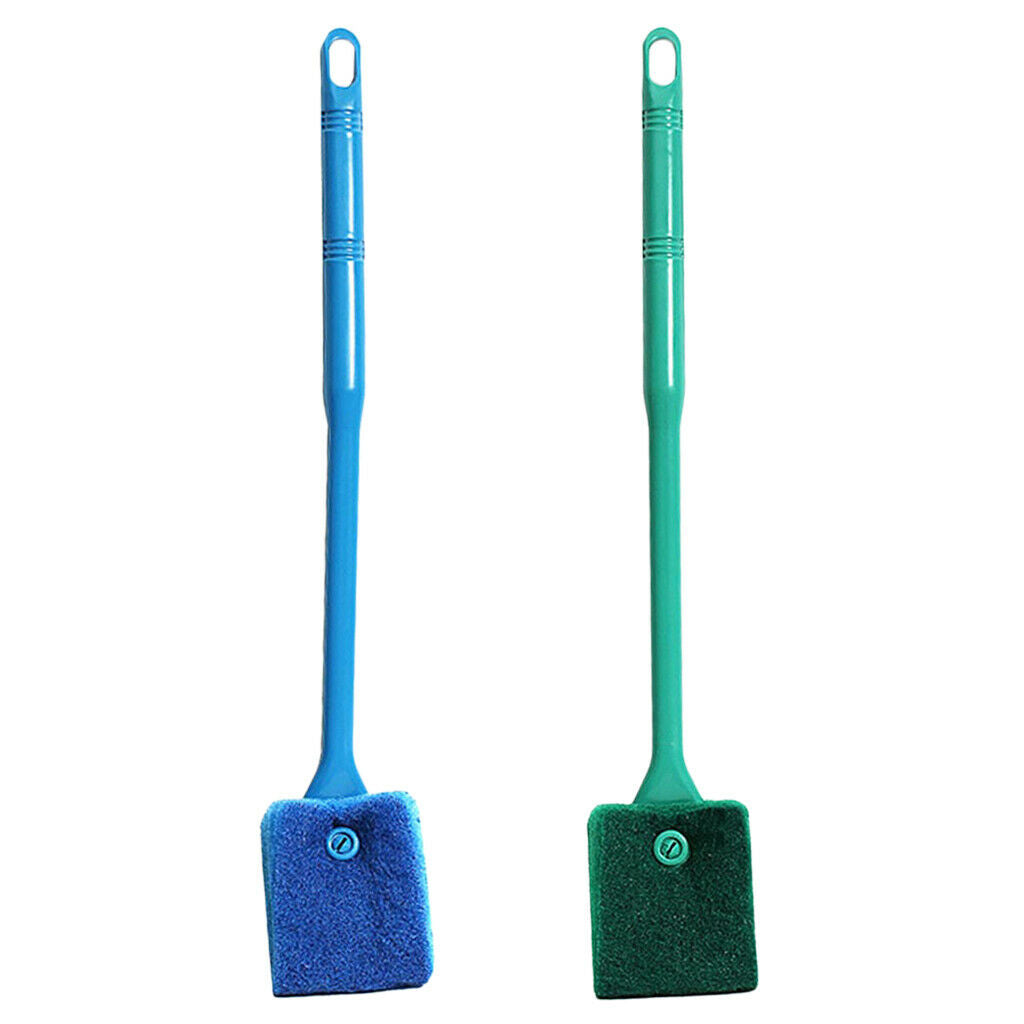4-Pieces 40cm Fish Tank Aquarium Glass Cleaner Cleaning Brush Algae Scrapper