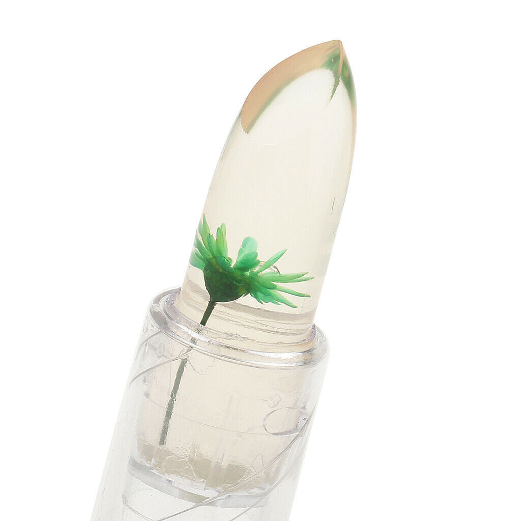 Jelly Flower Color Changing Lipstick Makeup Moisturizer Lip Gloss Comestic