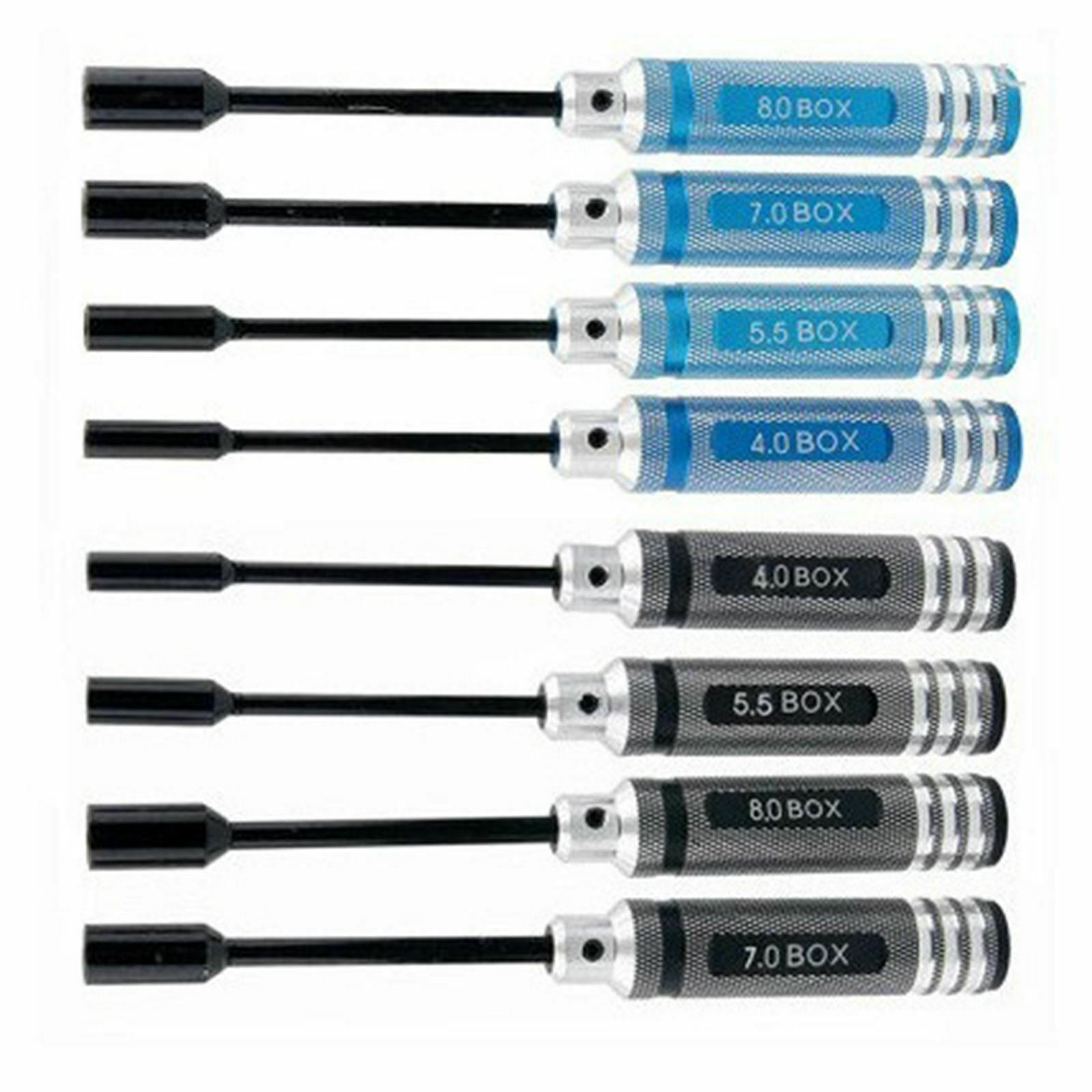 4x Professional RC Hex Screw Driver Screwdriver Repair Tool Set Black