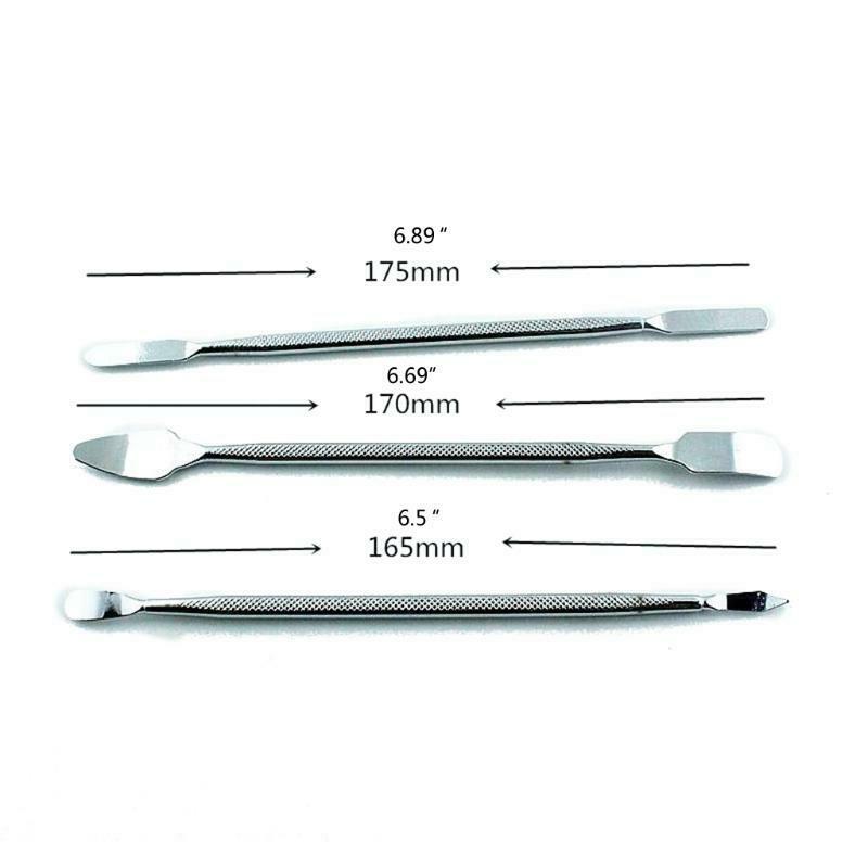3 Metal Spudger Pry Repair Tools to Open Laptop Smartphone Tablet MP3 Cases
