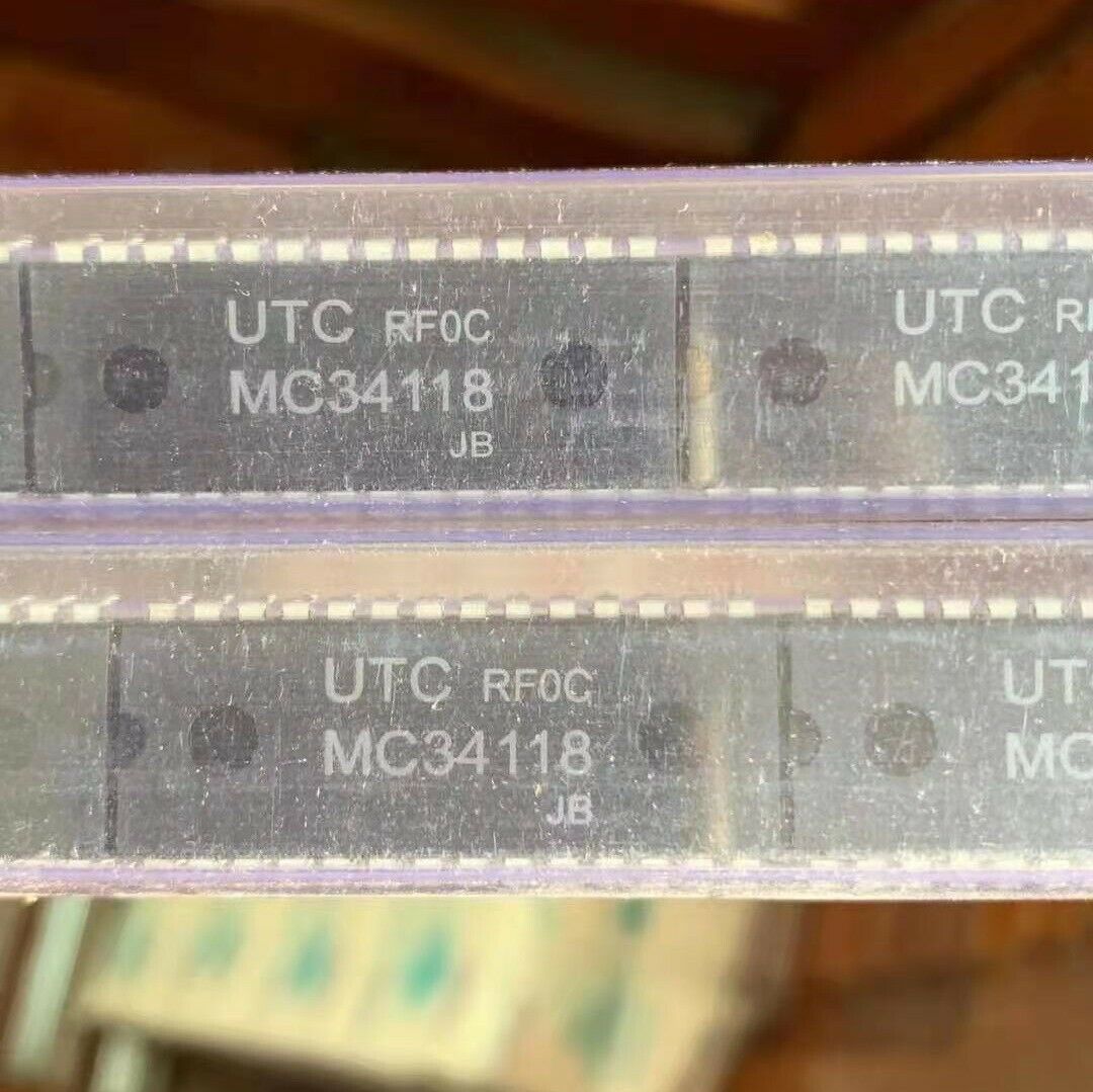 1PCS  IC UTC DIP-28 MC34118 MC34118-D28 MC34118-D28-T