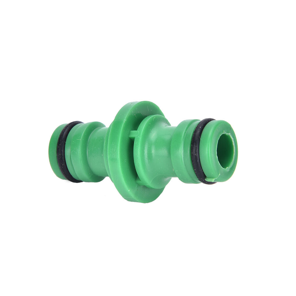 2Way Water Hose Pipe Tube Plumbing Connector Coupler Joiner Plastic Gardening DD