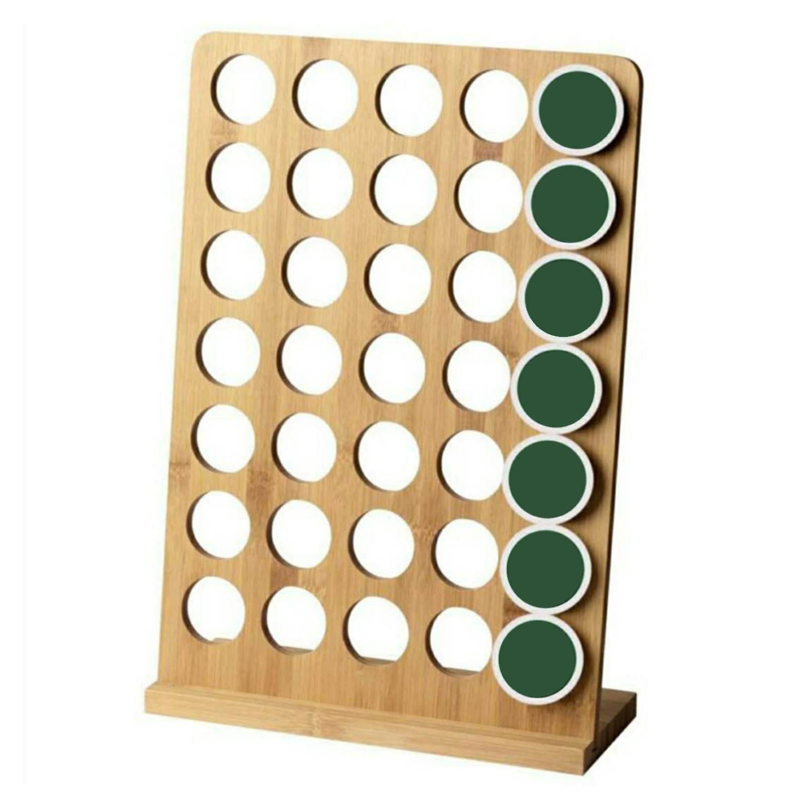 Wooden Coffee Pod Holder 35 Pods Capacity Organizer Shelf Display for Office