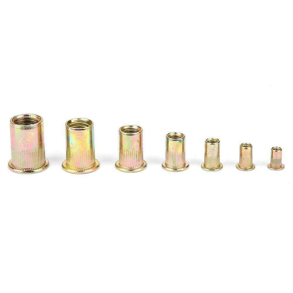 M3 4 5 6 8 10 12 Rivet Nuts Blind Nut Nutsert Stainless Steel Zinc Plated 150pcs