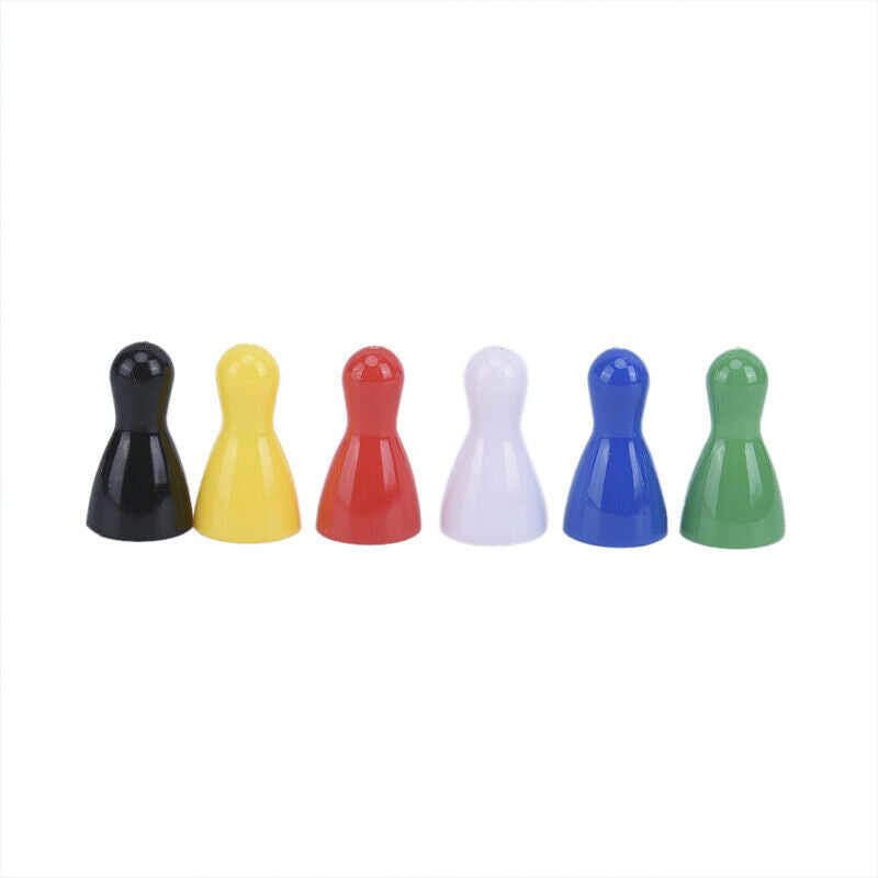 6Pcs Plastic Chess Dice Set for Card Games for Kids  Birthday Gift Accessorie_DD