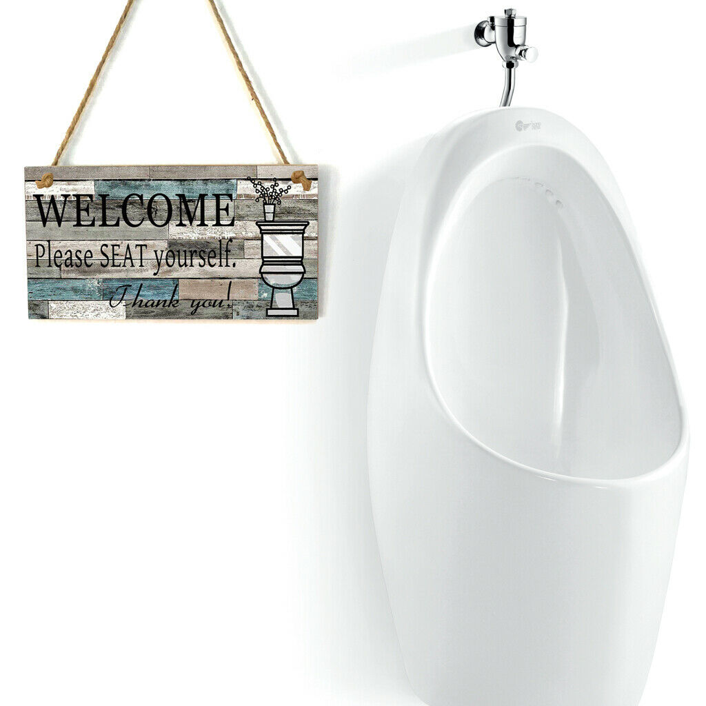 Wood Sign Wall Hanging Welcome Sign Please Seat Yourself Wall Art Decoration