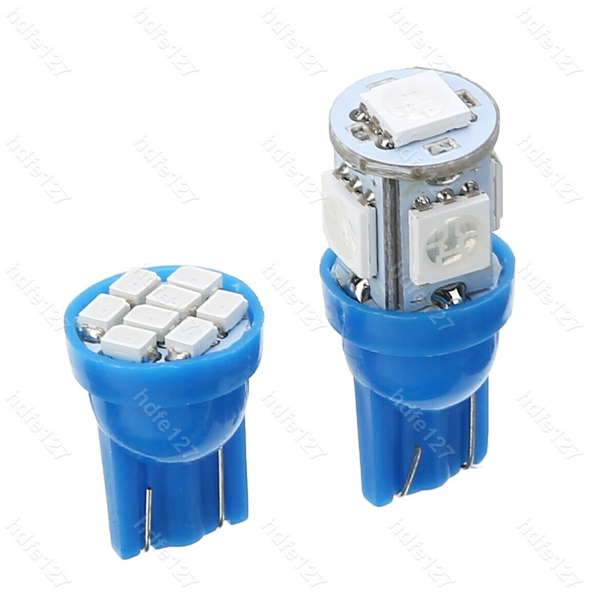 13Pcs Blue Car LED Lights Interior Package Kit for Dome License Plate Lamp Bulbs