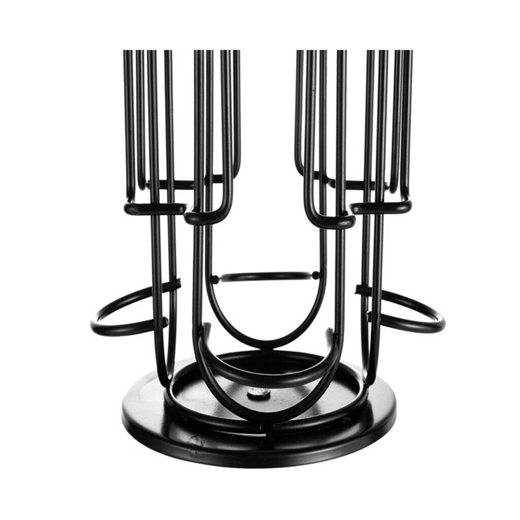 Rotating Coffee Capsule Pod Stackable Holder Tower Rack Storage Stand