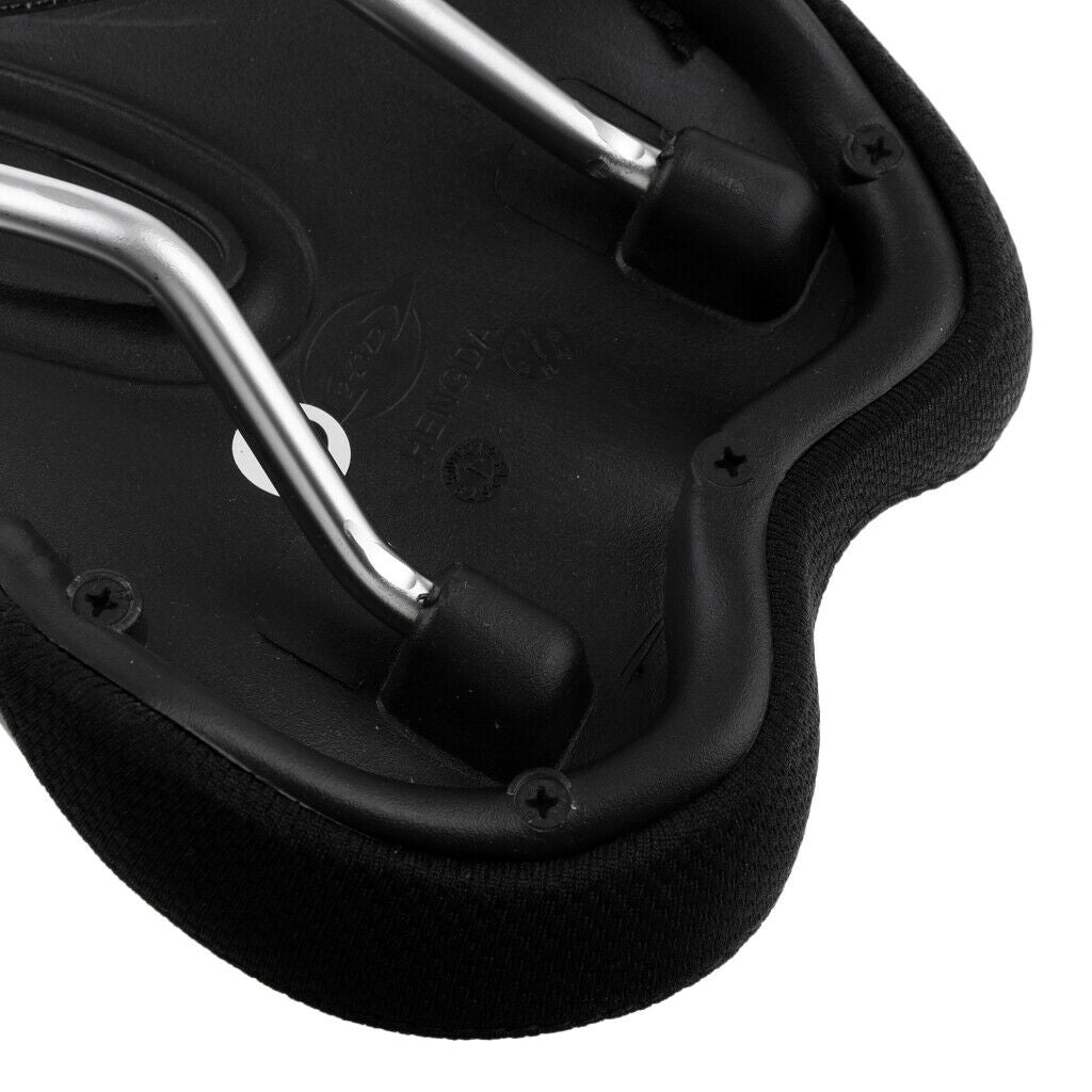 Mountain MTB Breatheable Saddle Curve Shape Bike Bicycle Seat Padded Cushion