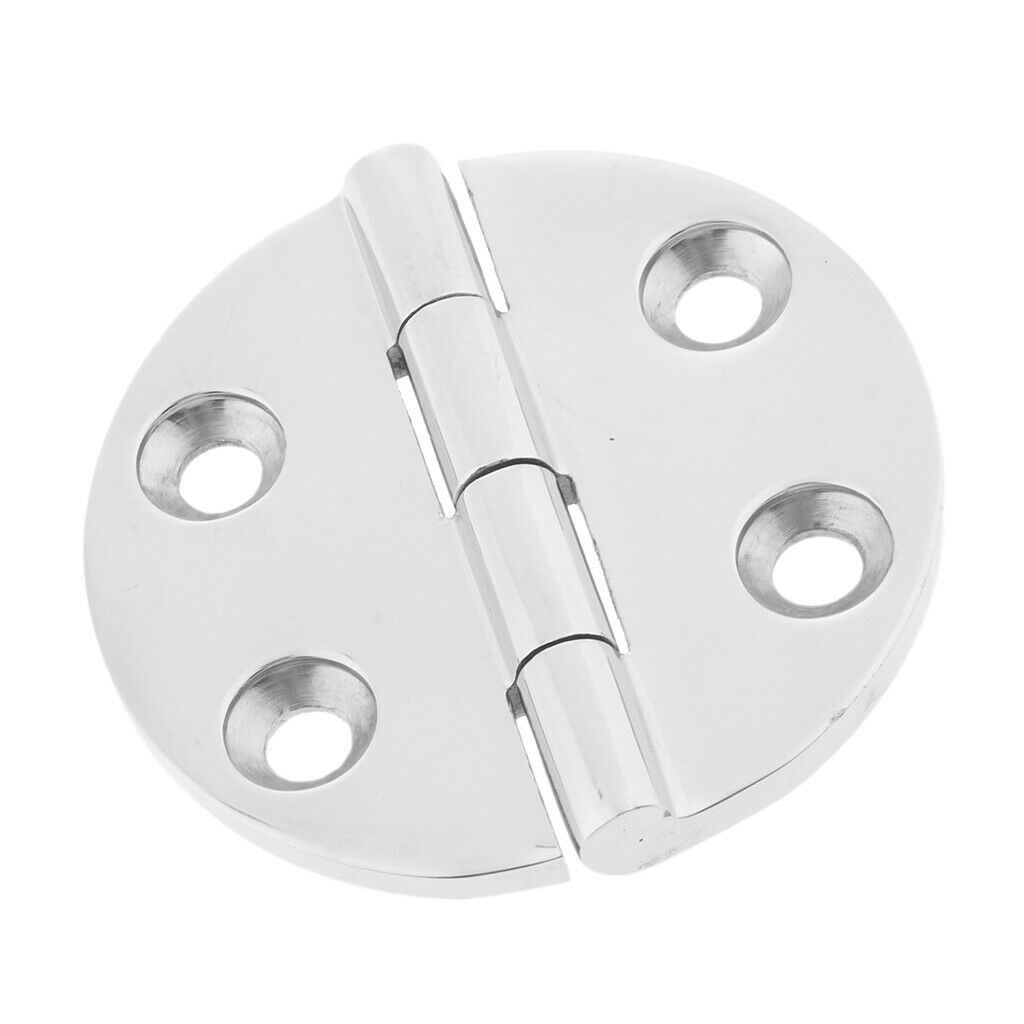 Stainless Steel 316 Heavy Round Hinge 64mm 2 1/2" Door / Hatch
