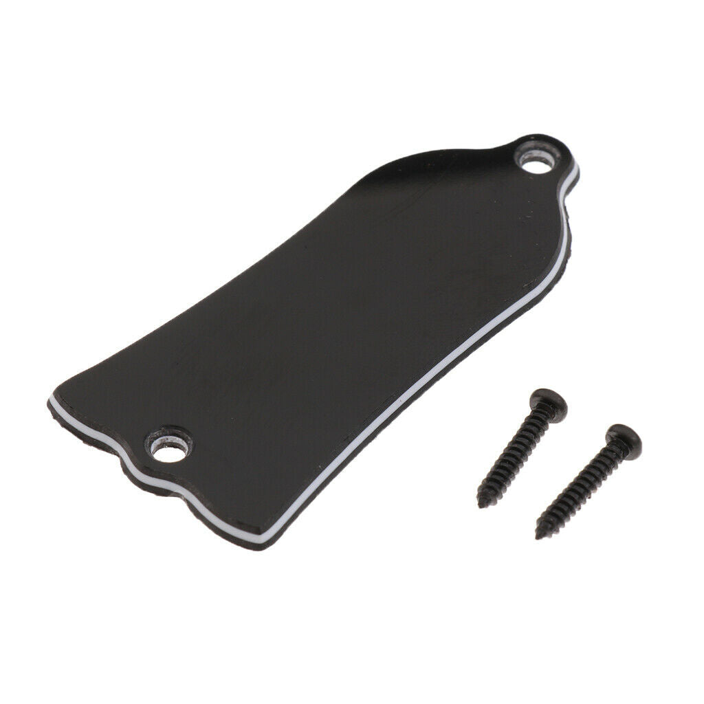 Pack of 5 Bell-shaped Replacement Truss Rod Cover 3-Ply for   Guitar