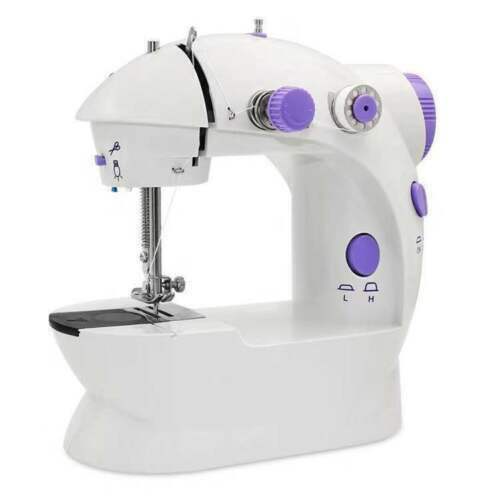 2020 Desktop Sewing Machine Mini Electric Portable Hand Held Double Speed