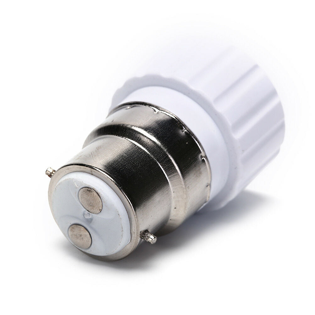 1pc B22toGU10 Socket Base Halogen CFL Light Bulb Lamp Adapter Converter Holde Kt