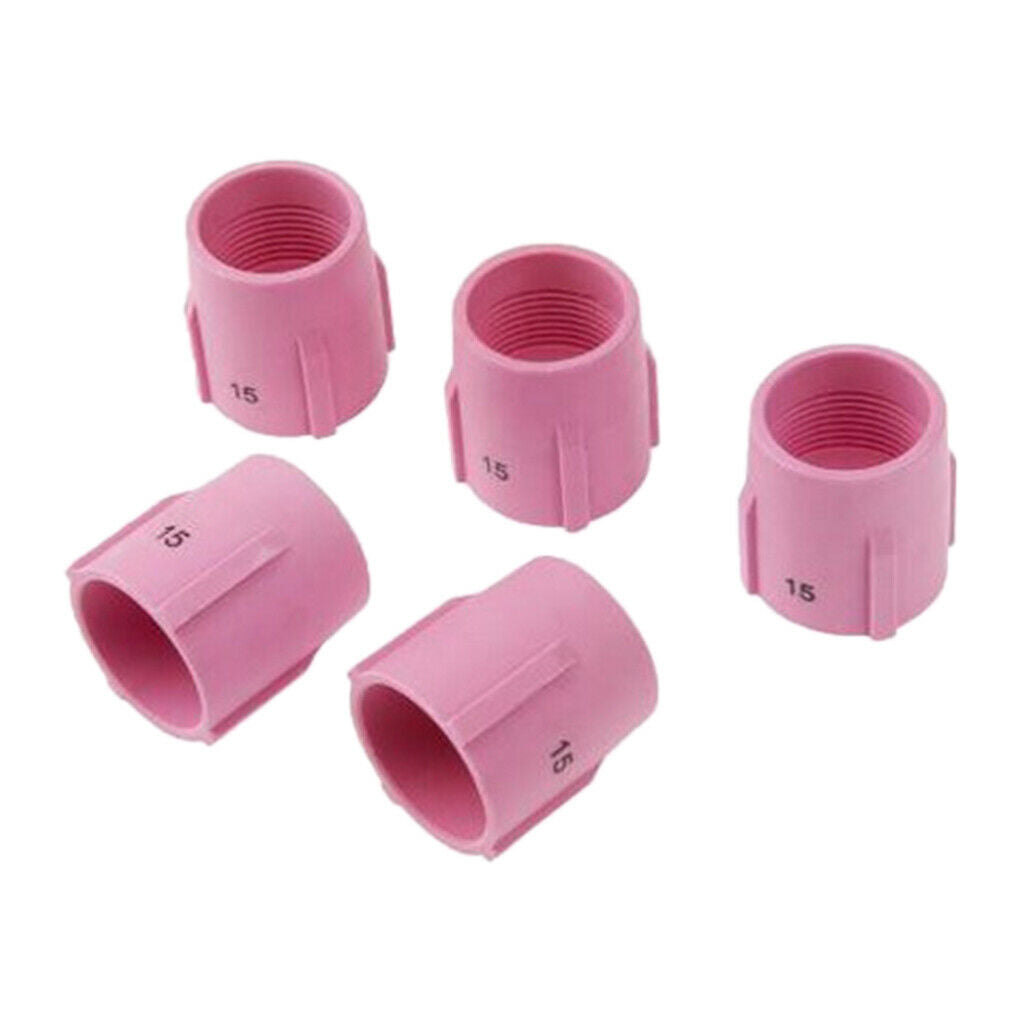 5pcs 53N89 # 15 TIG Alumina Nozzle  Cut For PTA DB SR WP17