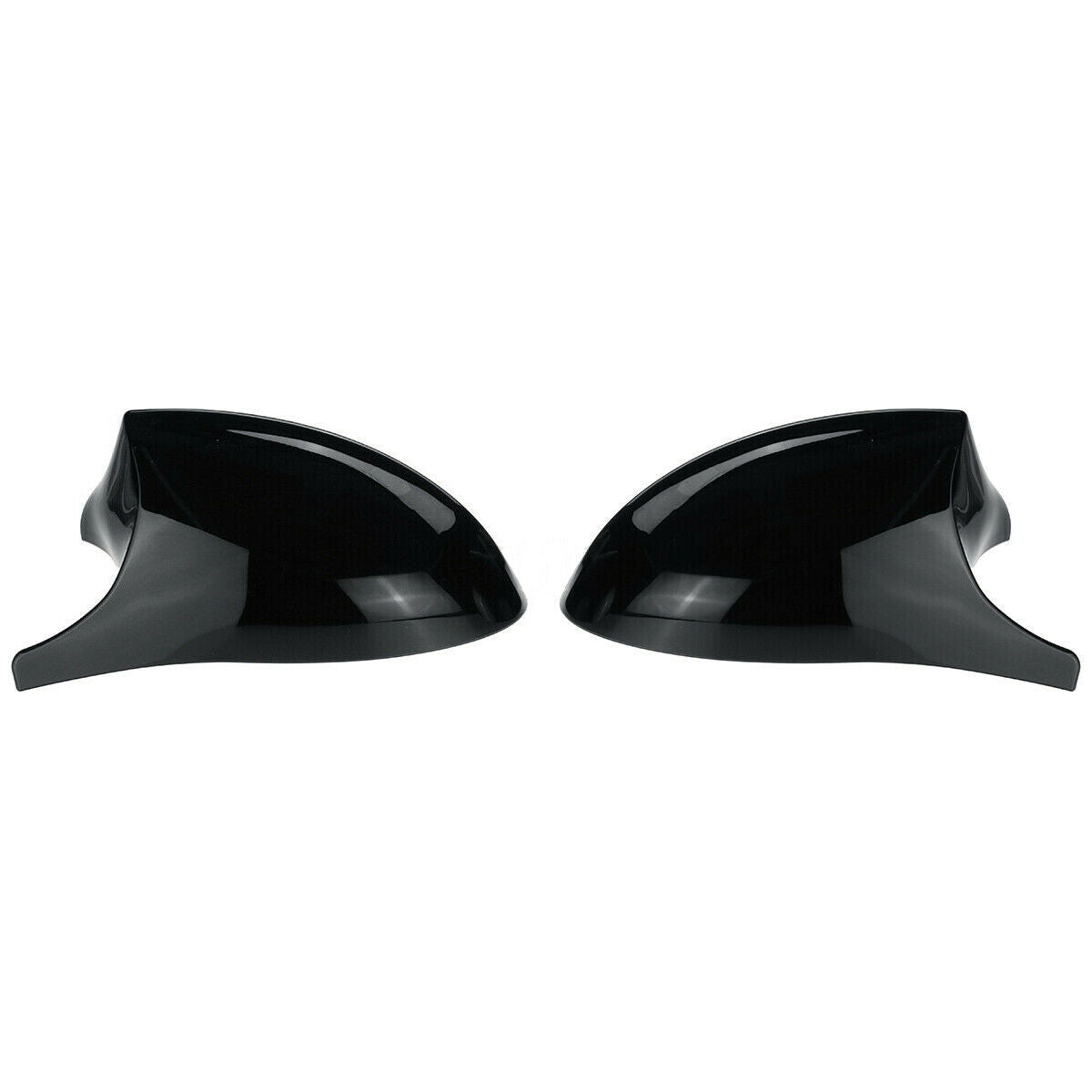 2x Rear View Mirror Cover Gloss Black For BMW E87 E81 E82 E90 E92 PRE-LCI 04-09