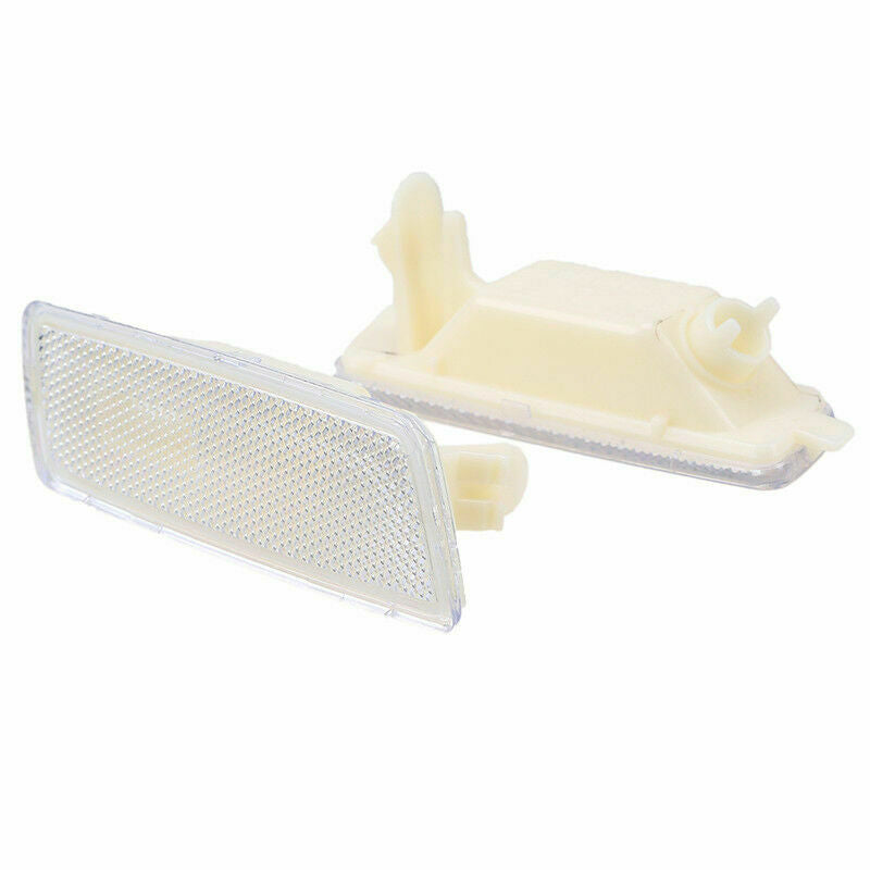 2Pcs Front White Bumper Side Marker Light Fit For VW 06-09 MK5 RABBIT GTI JETTA