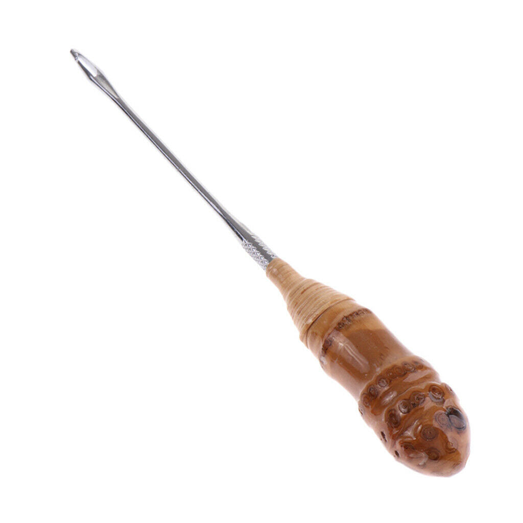 Aluminum Alloy Fishing Hook Remover Hooks Extractor with Bamboo Handle