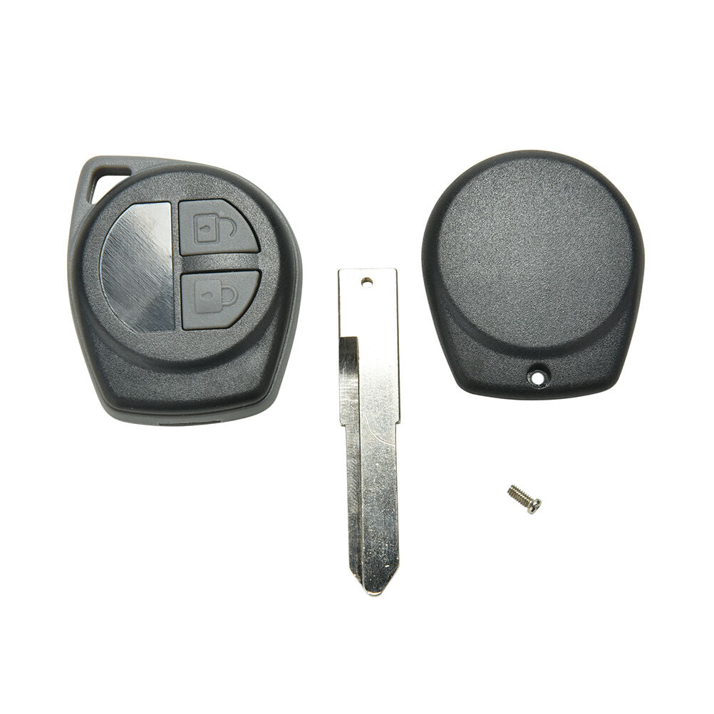 Remote Key Shell fit for 2BT SUZUKI SX4 Swift UNCUT Shell Fob w/ Button Pa.l8
