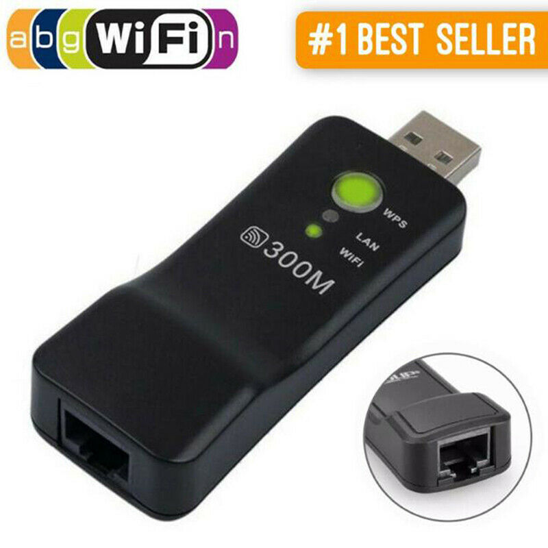 Smart TV To UWA-BR100 Wifi Wireless USB LAN Adapter Wifi RepeaterR Tt