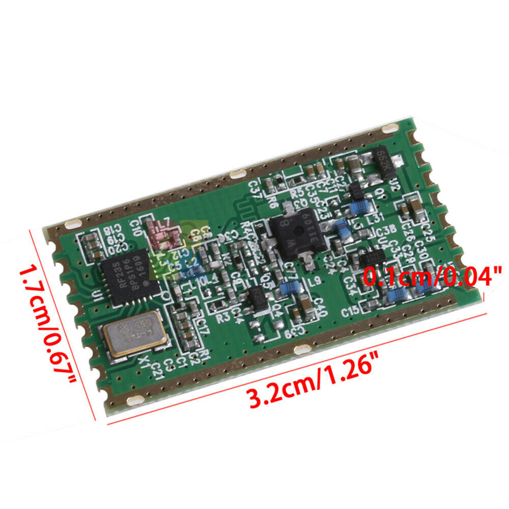 RFM23BP 433Mhz HopeRF +30dBm 1W High Power RF Wireless Transceiver Module
