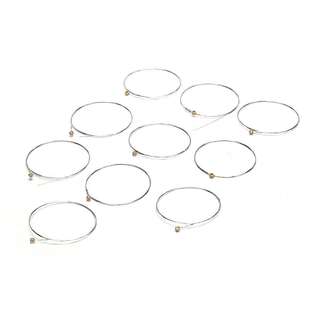 10x Guitar Strings Stainless Steel Acoustic Guitar String 1st E String A206 DD