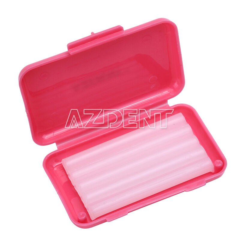 100 Kits Dental Orthodontic Wax Gum Irritation Rose Scent for Bracket Braces