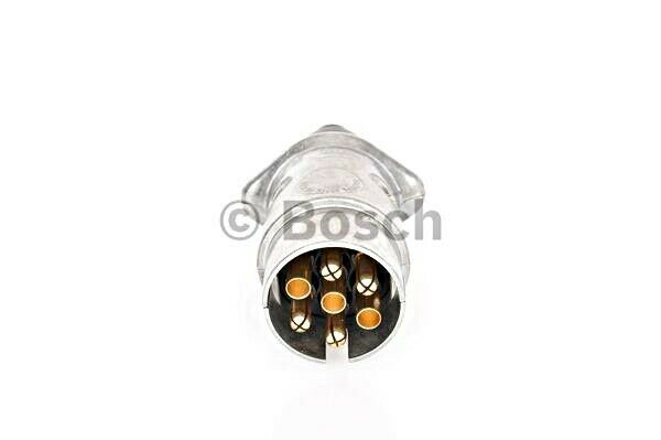 Trailer Plug 7-Pole Metal 12V 1724 Towbar Caravan Connector BOSCH 0352170004