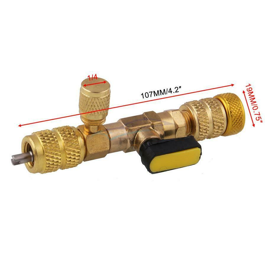 1PCS High Quality Metal 1/4" and 5/16" Port Installer HVAC Tool Spool Remover