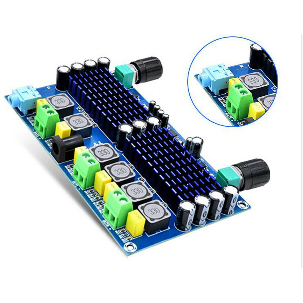 50W*2+100W digital power amplifier TPA3116D2 dual-channel audio amplifier board