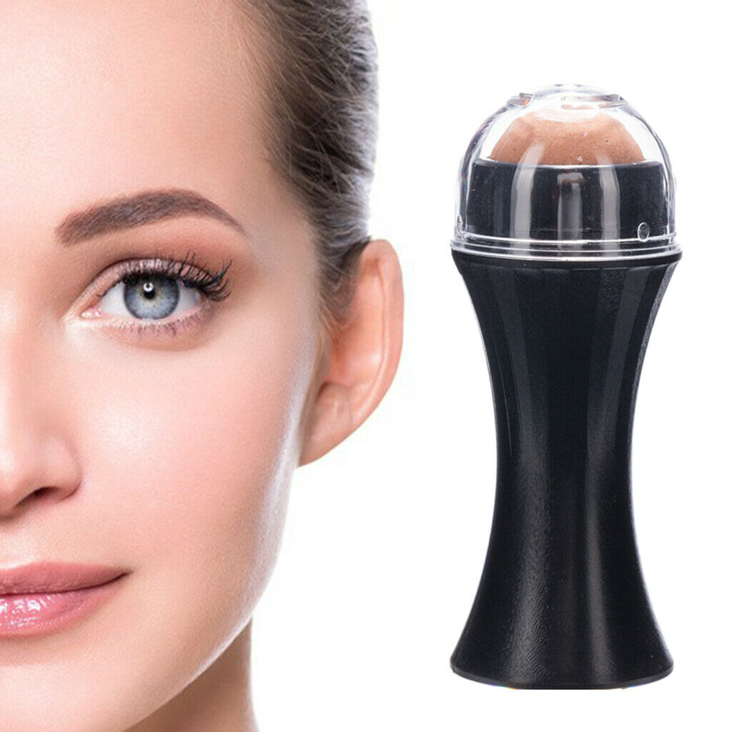 Face Oil Absorbing Volcanic Face Roller Facial Tool Oil Removing for At-Home