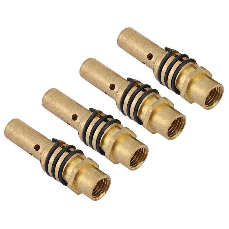 28Pcs MB15 MIG Welding Torch Consumables Holder Conical Gas Nozzle Contact TipH9