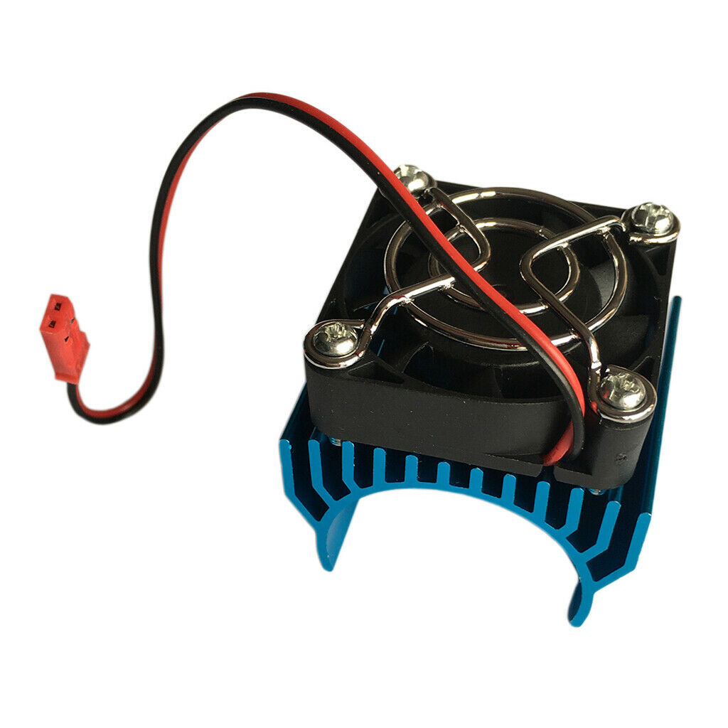 Heat sink motor cooling fan accessory for 1/10 RC motor