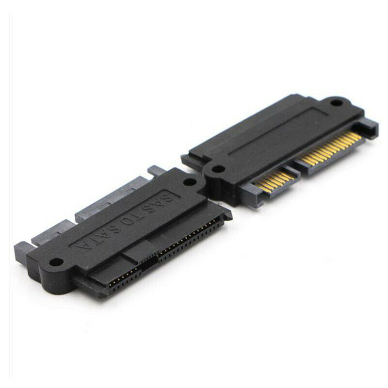 For SAS 29 pin Female To SATA22pin Male Adapter Converter Connector For .l8
