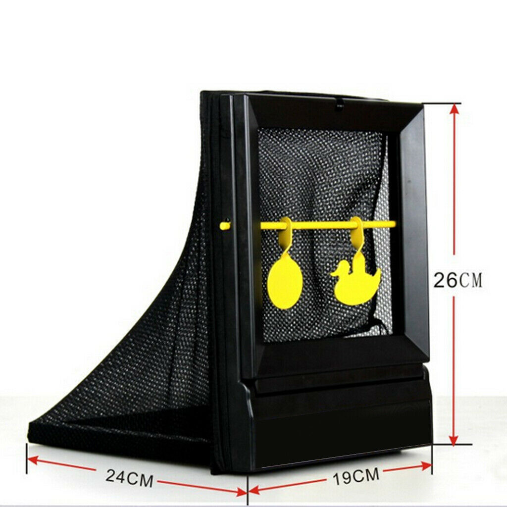 Shooting Target Reusable BB + Pellet Trap Net Catcher Shooting Training Practice