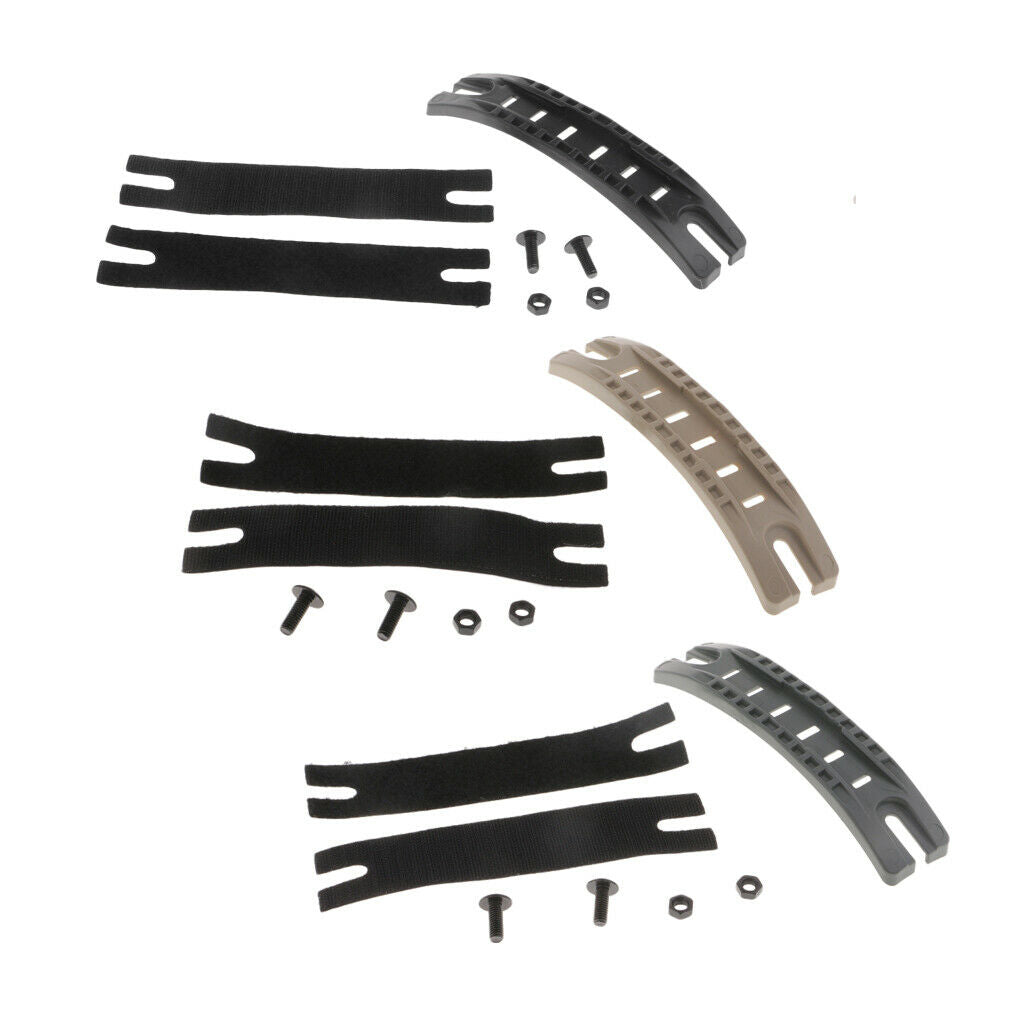 2x   Helmet Side Rail for Fast  Helmet Hunting