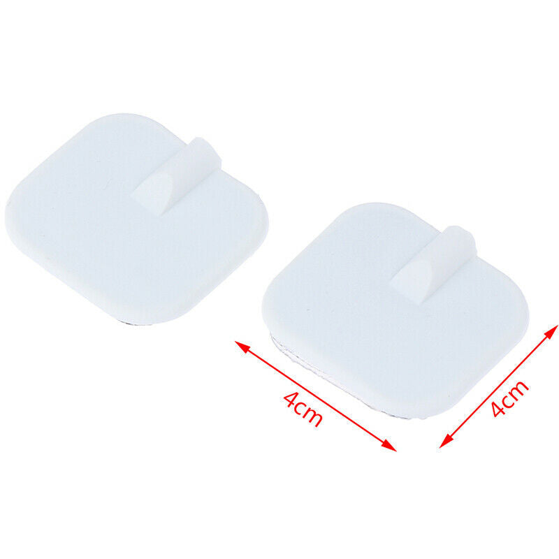 10pcs Silicone Gel Electrode Pads Tens Electrodes Digital Massager 2mm Plug Rf