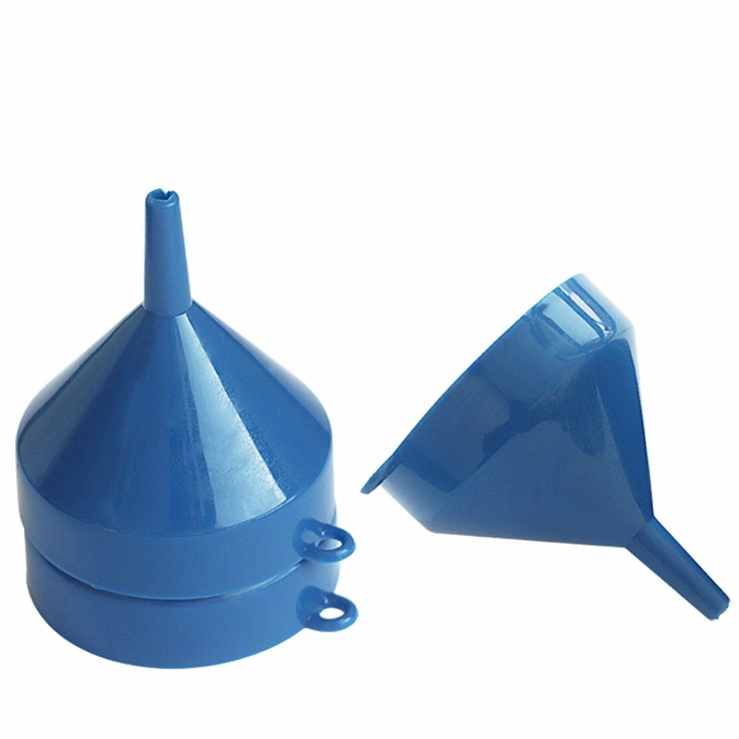 5 Pc Funnel Set Plastic Filling Auto Oil Water Lab Home Kitchen Car Tool