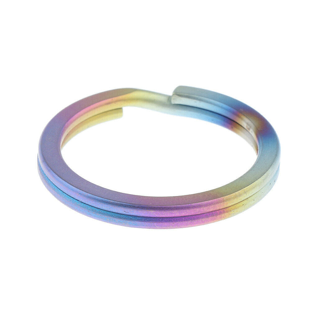 Titanium Alloy Carabiner Clip Full Hook Loop Hook