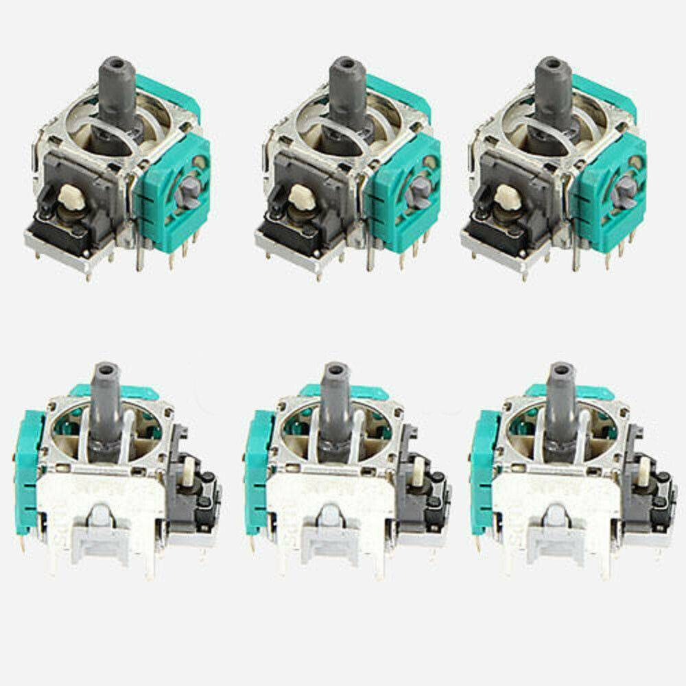 6x Analog Stick Joystick Replacement for XBox One PS4 Dualshock 4 Controller~