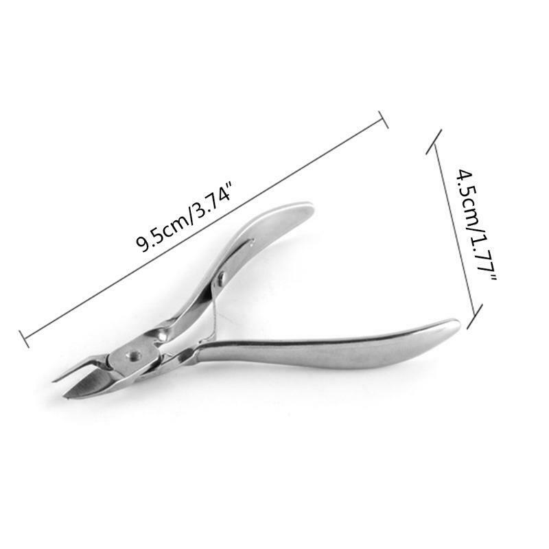 Nail Cuticle Scissor Nipper Ingrown Toenail Cutter Edge Clipper DeadSkin Remover