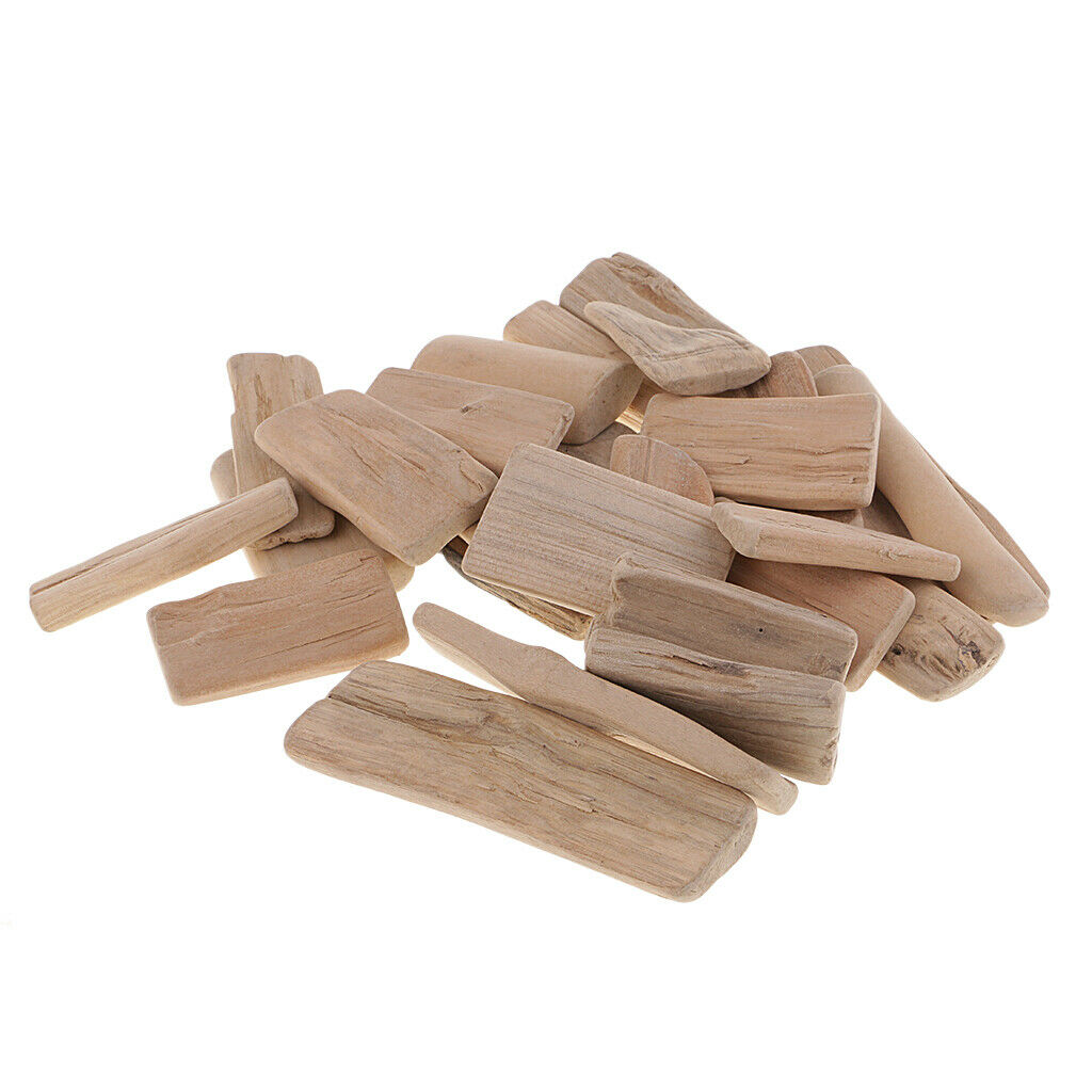 250g Driftwood Craft Pieces Art Craft Ornament Decors Wooden Embellishment