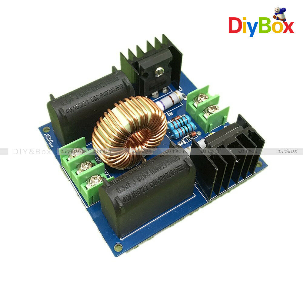 DC 12V-30V ZVS Tesla Coil Driver Generator 10A 200W High Voltage Power Supply