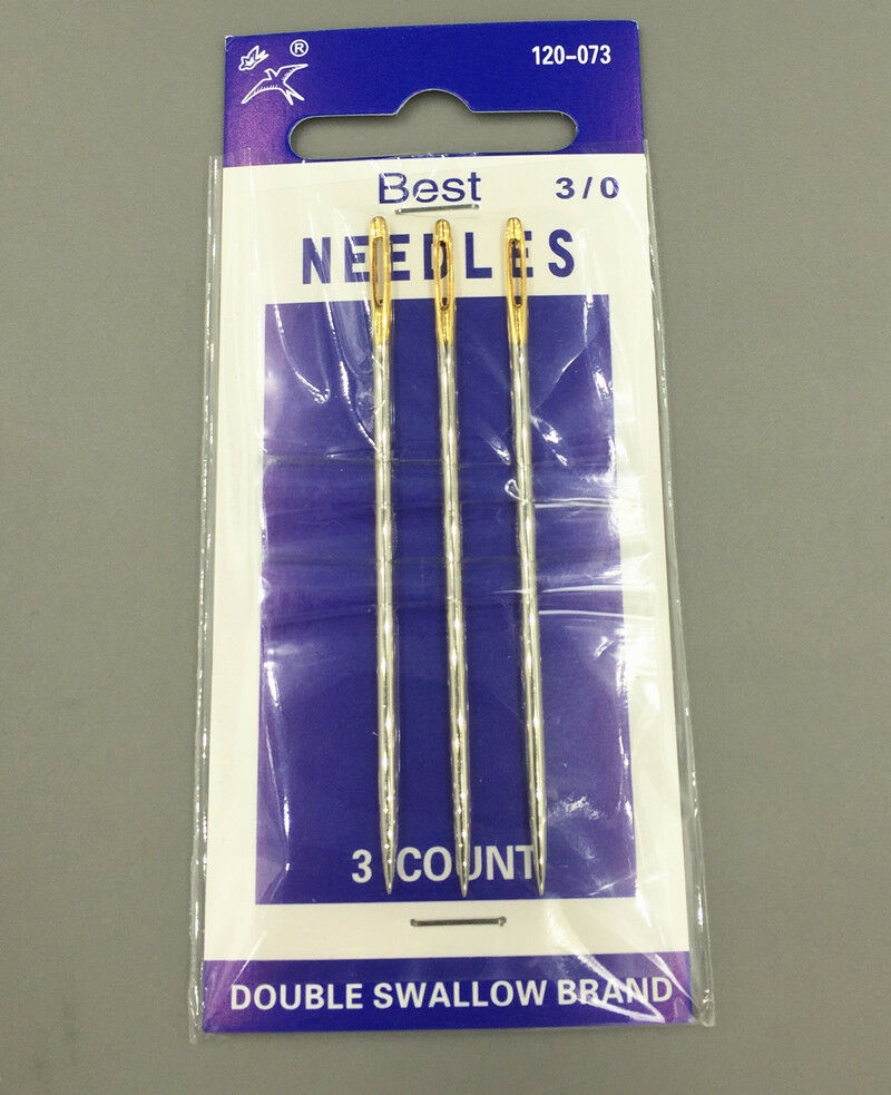 3 sets Mix Sewing up Needle Embroidery Mending Golden Eye Set
