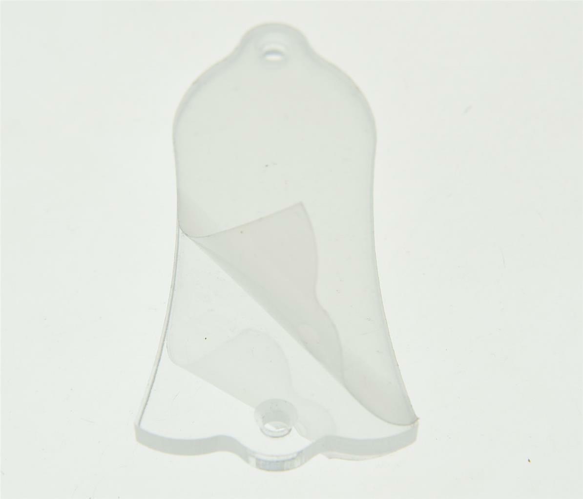 Clear LP Guitar Truss Rod Cover Transparent 2 Holes Fits Gibson Style Les Paul