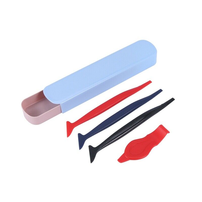 Vehicle Vinyl Application Tool Kit Edged Fold Squeegee Flexible Micro-SqueegeeT6