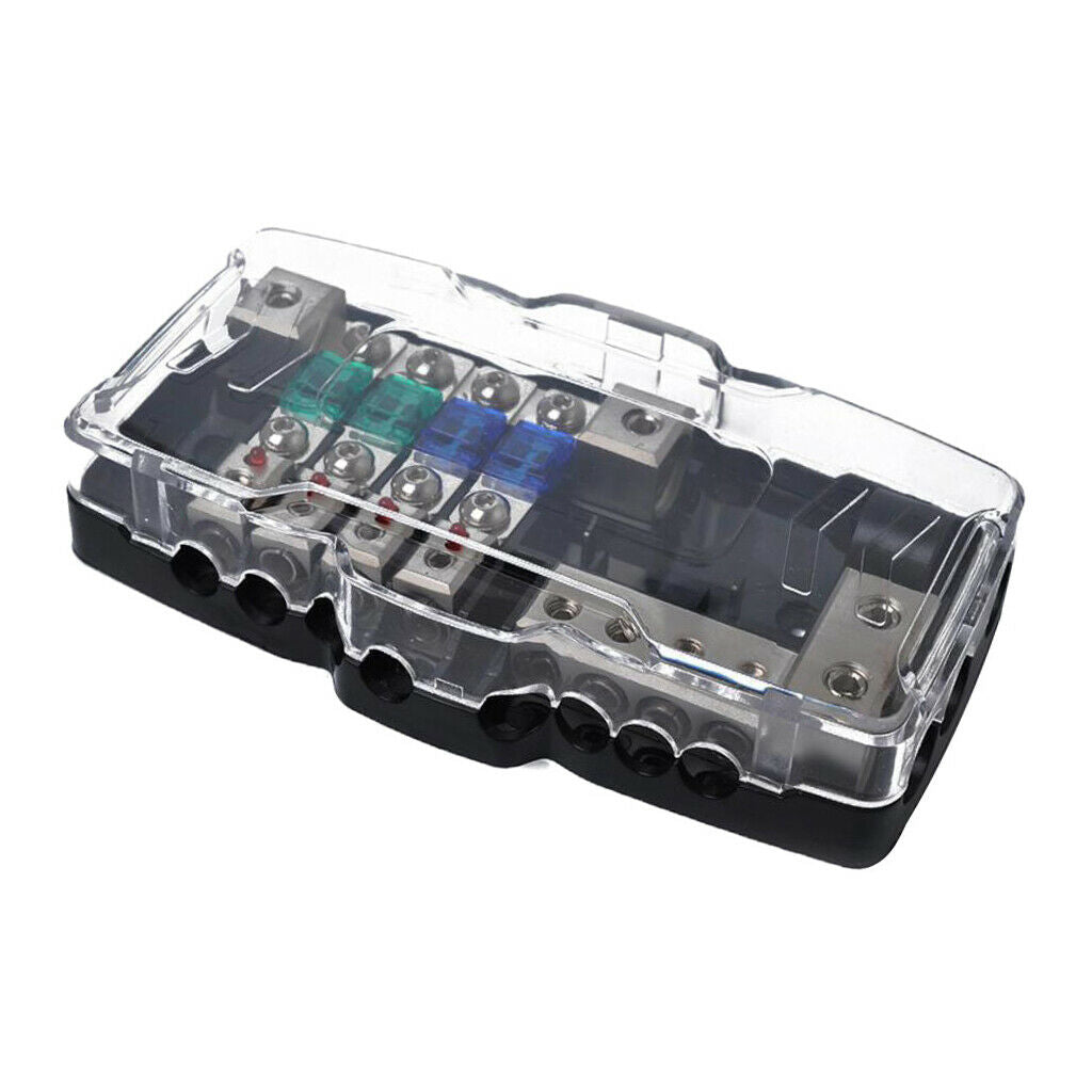 Auto Audio Power Distribution ANS Fuse Distribution Block, 4 Way ANS