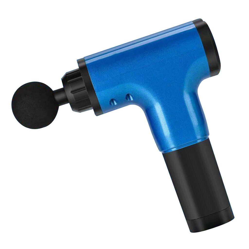 Percussion Massage Gun Tissue Massager Muscle Quiet 6-Speed Gym Travel