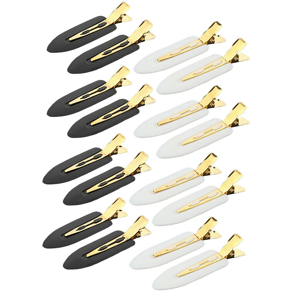 16x No Bend Hair Clips No Mark Curl Pin Clips Women Hairstyle Bangs Clamps