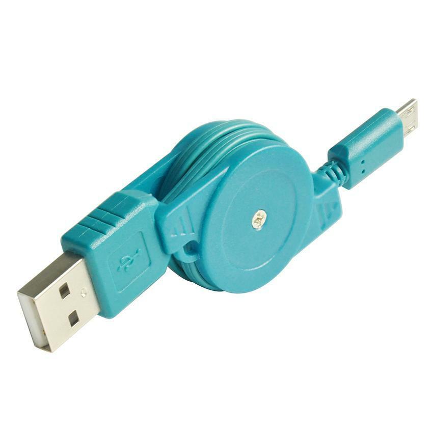 1PCS Retractable Micro USB Charger Sync Data Cables Cord for Android Phones