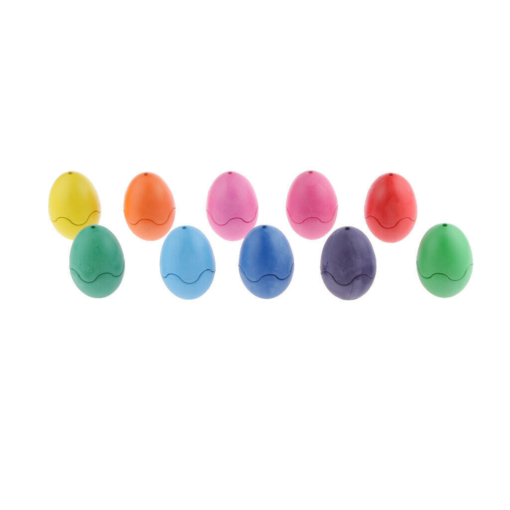 12 Colours/Set No-Toxic Wax   Children Colorful Painting Egg Shapes